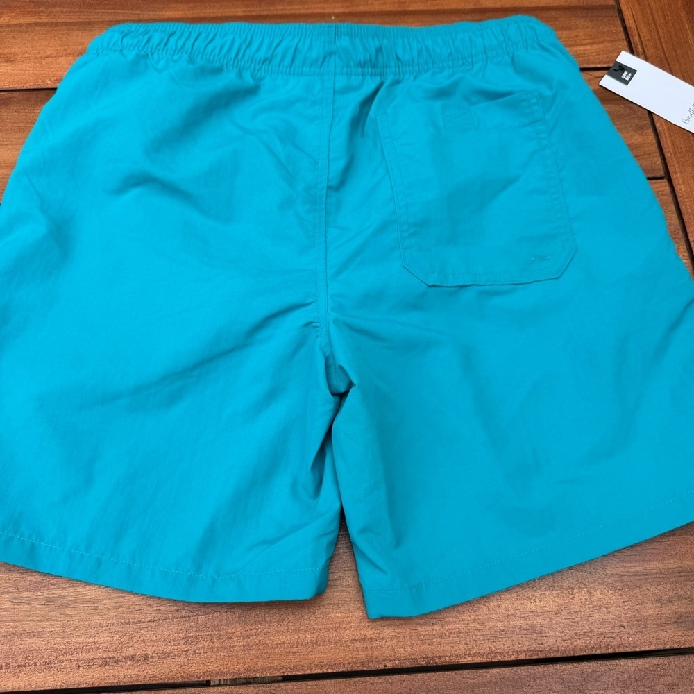 Goodfellow & Co Blue Swim Trunks Classic Mid-Thigh Design Size M & L, NWT - Picture 6 of 9
